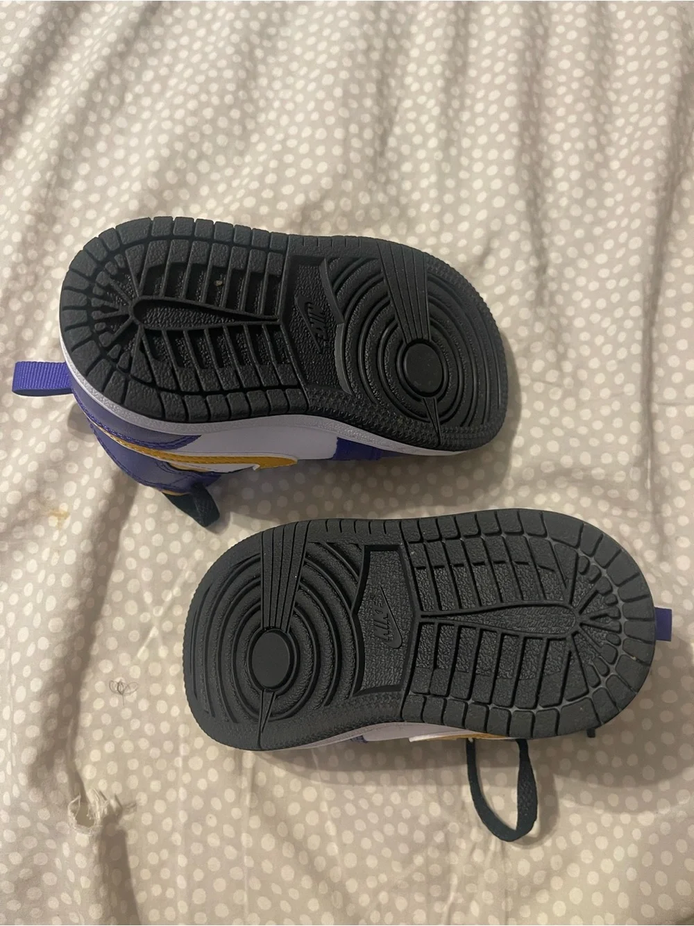 Jordan 1 Mid Toddler “Lakers” Shoes